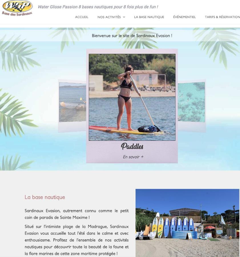 6 Pers A 30m De La Sainte-Maxime